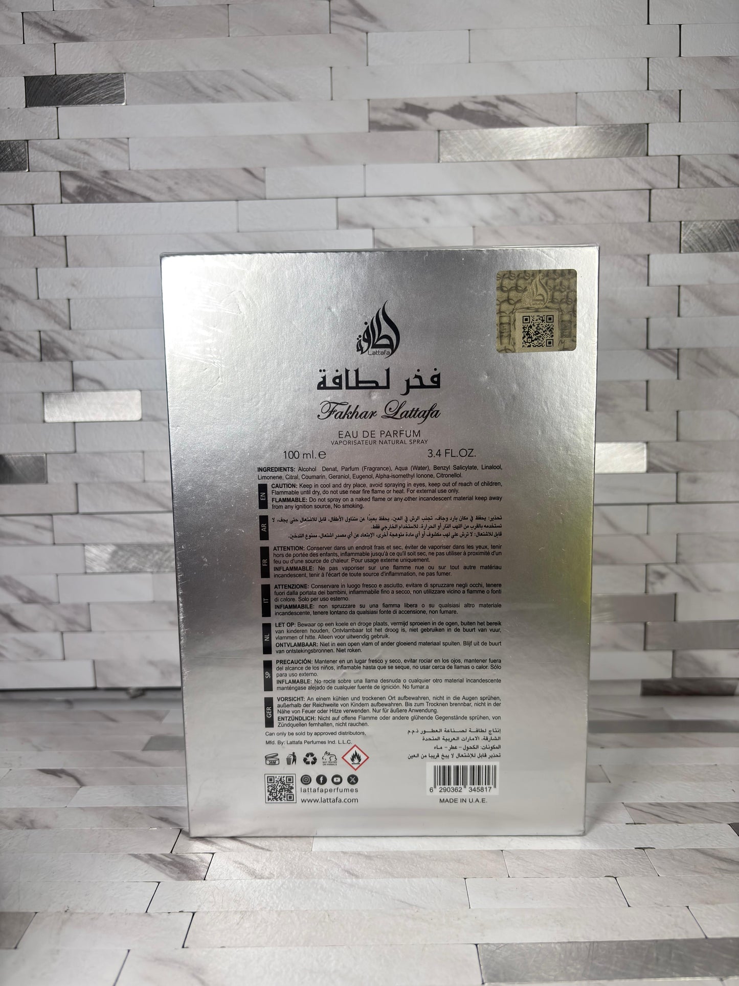 Fakhar Lattafa Platin Eau de Parfum