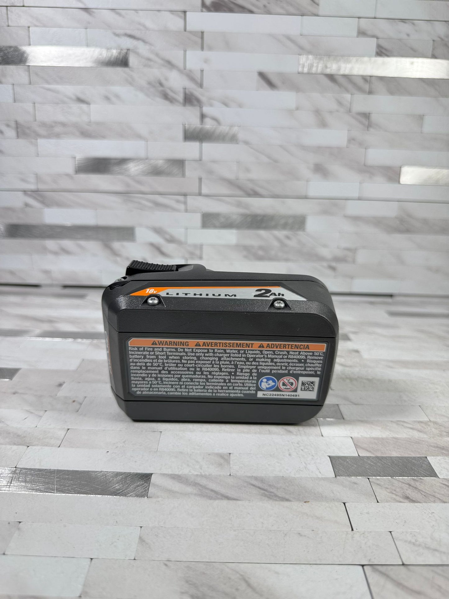 Ridgid 18V 2.0 Ah Lithium-Ion Battery