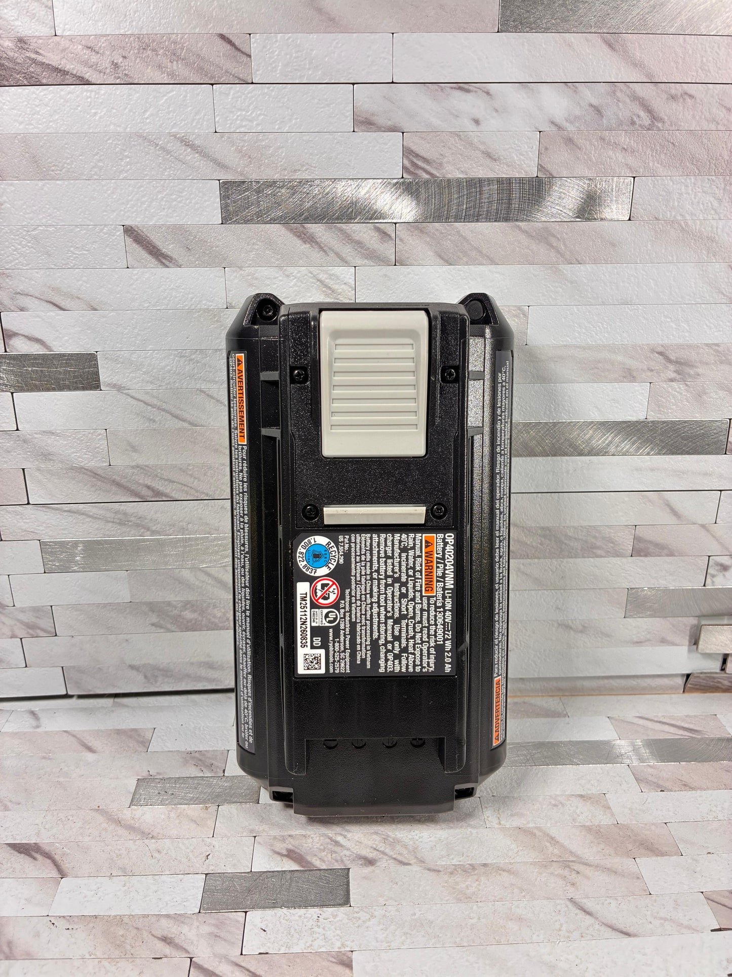 Ryobi 40V Lithium-Ion 2.0 Ah Battery