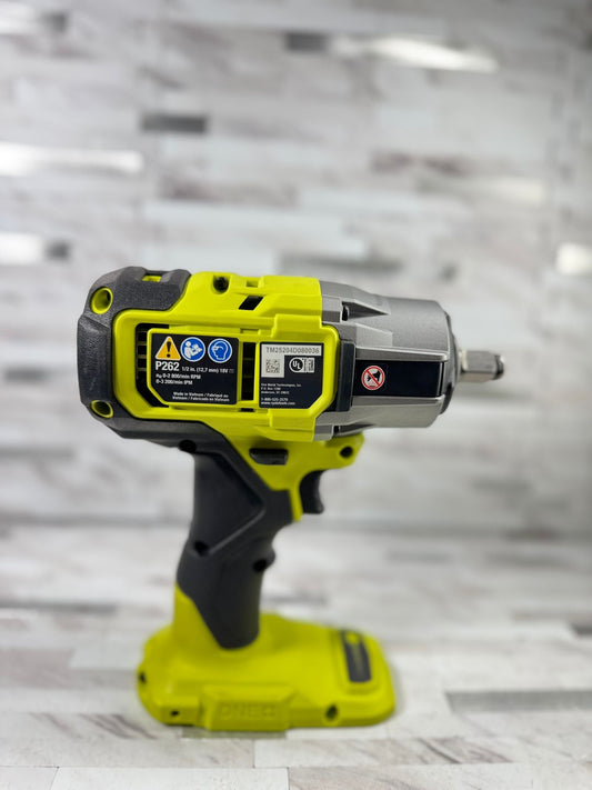 Ryobi ONE+ HP 18V Brushless Cordless 4-Mode 1/2 in. Impact Wrench (Tool Only)
