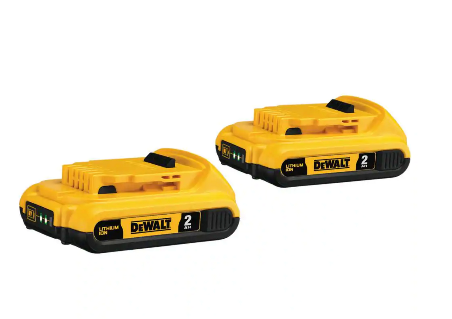 Dewalt 20V MAX Compact Lithium-Ion 2.0Ah Battery Pack (2 Pack)