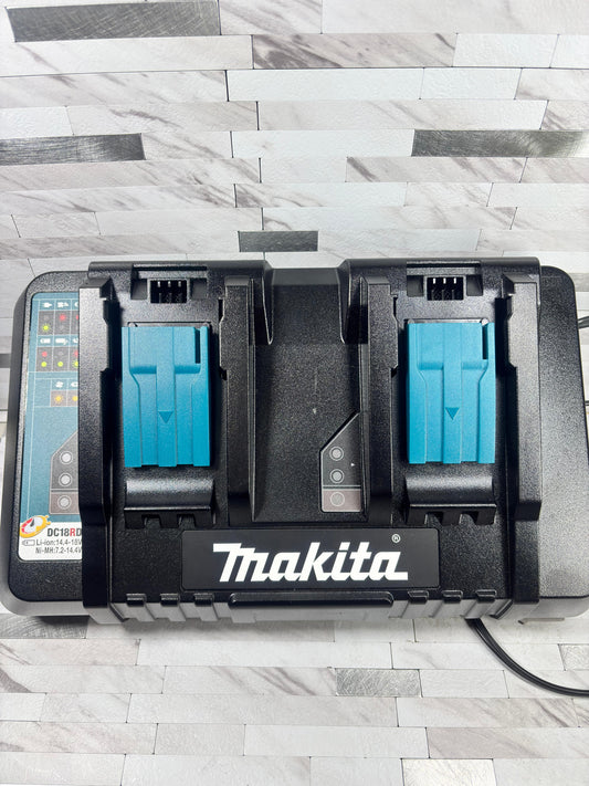 Makita 18V Lithium-Ion Dual Port Rapid Optimum Charger