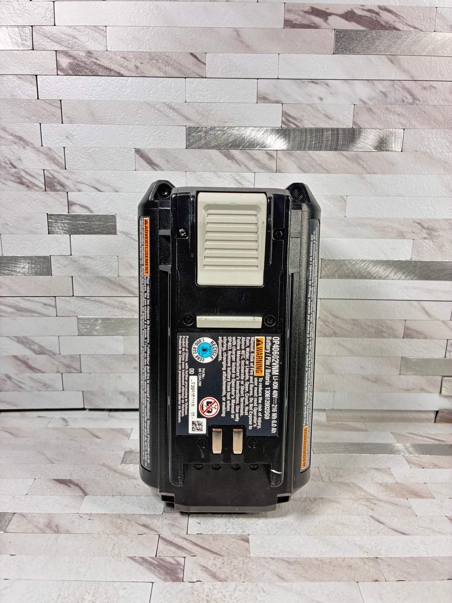 Ryobi 40V Lithium-Ion 6.0 Ah High Capacity Battery