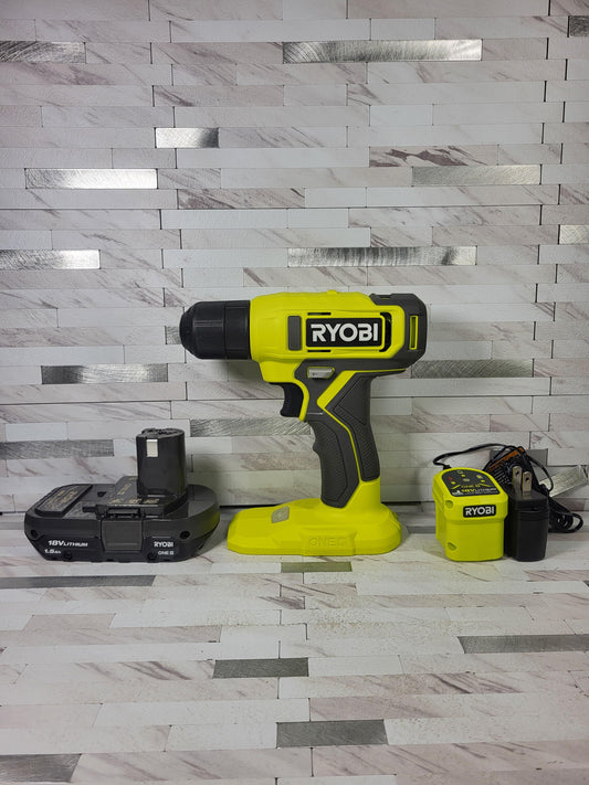 Ryobi ONE+ 18V Cordless 3/8 in. Drill/Driver Kit with 1.5 Ah Battery and Charger
