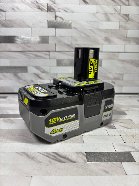 Ryobi ONE+ 18V 4.0 Ah Lithium-Ion HIGH PERFORMANCE Battery