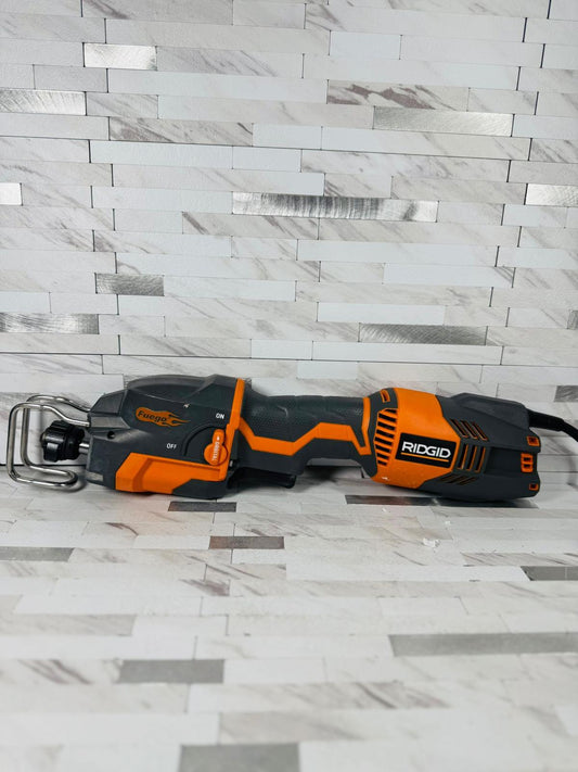 RIDGID Thru Cool 6 Amp Corded 1-Handed Orbital Reciprocating Saw .