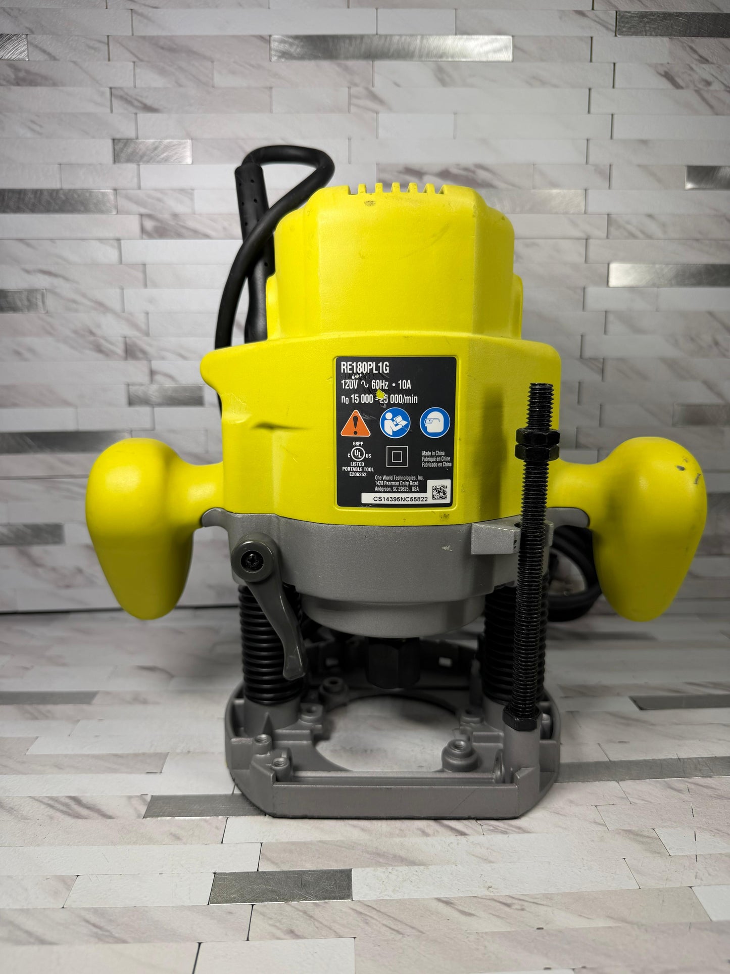 Ryobi 10 Amp 2 HP Plunge Base Corded Router