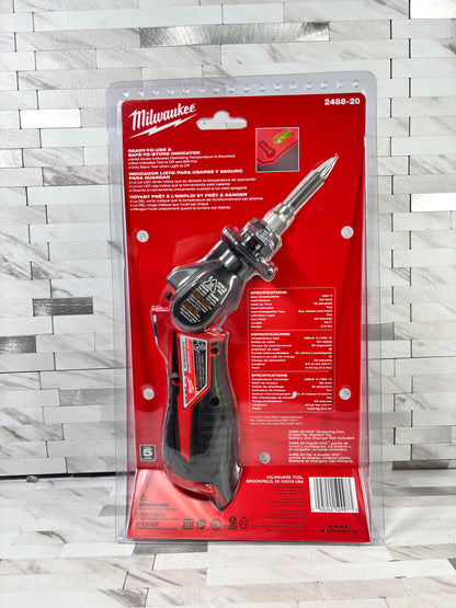 Milwaukee M12 12-Volt Lithium-Ion Cordless Soldering Iron (Tool-Only)