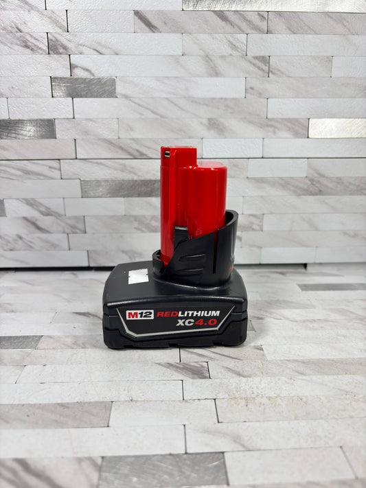 Milwaukee M12 12-Volt Lithium-Ion XC Extended Capacity Battery Pack 4.0Ah