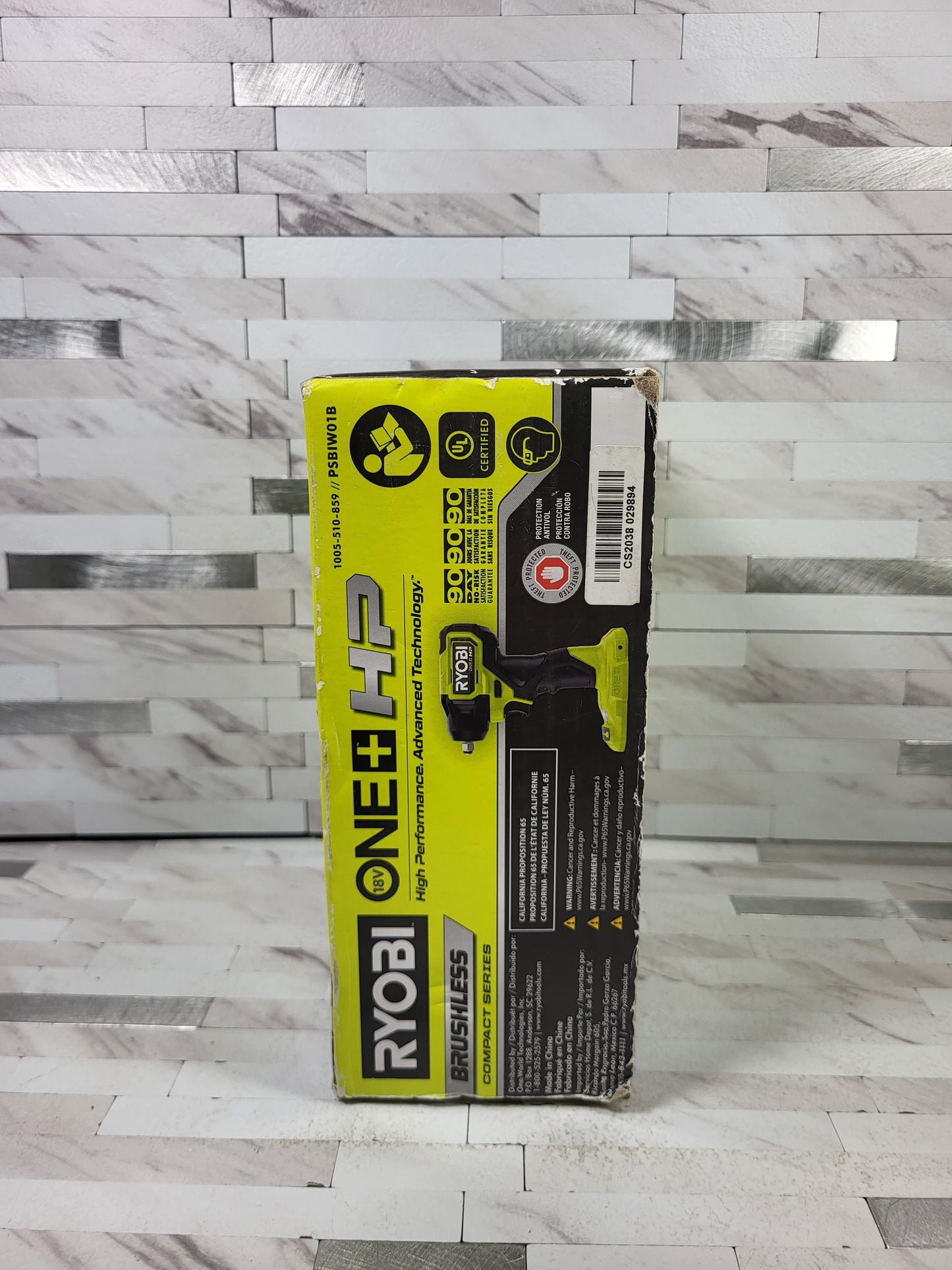Ryobi ONE+ HP 18V Brushless Cordless Compact 3/8 in. Impact Wrench (Tool Only)