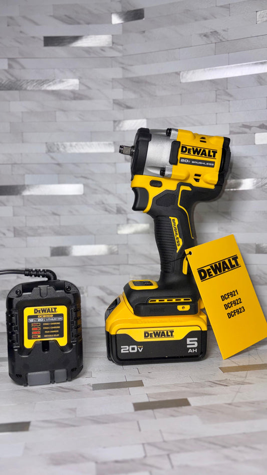 DEWALT DCF923 Power Bundle - Impact Driver + 5.0Ah Battery + Charger