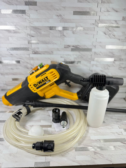 20V Dewalt Max 550 PSI 1.0 GPM Cold Water Cordless Battery Power Cleaner w/ 4 Nozzles (Tool Only)