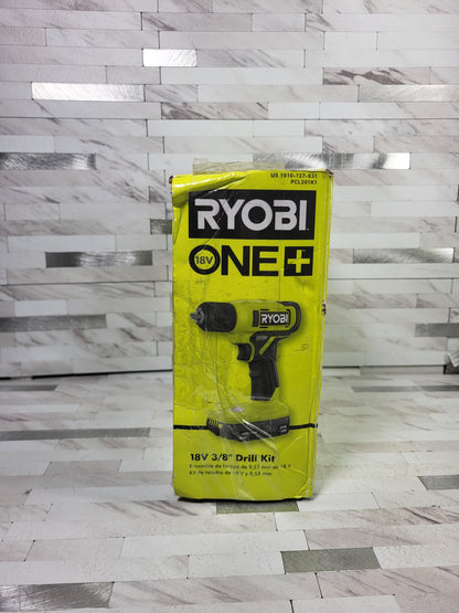 Ryobi ONE+ 18V Cordless 3/8 in. Drill/Driver Kit with 1.5 Ah Battery and Charger