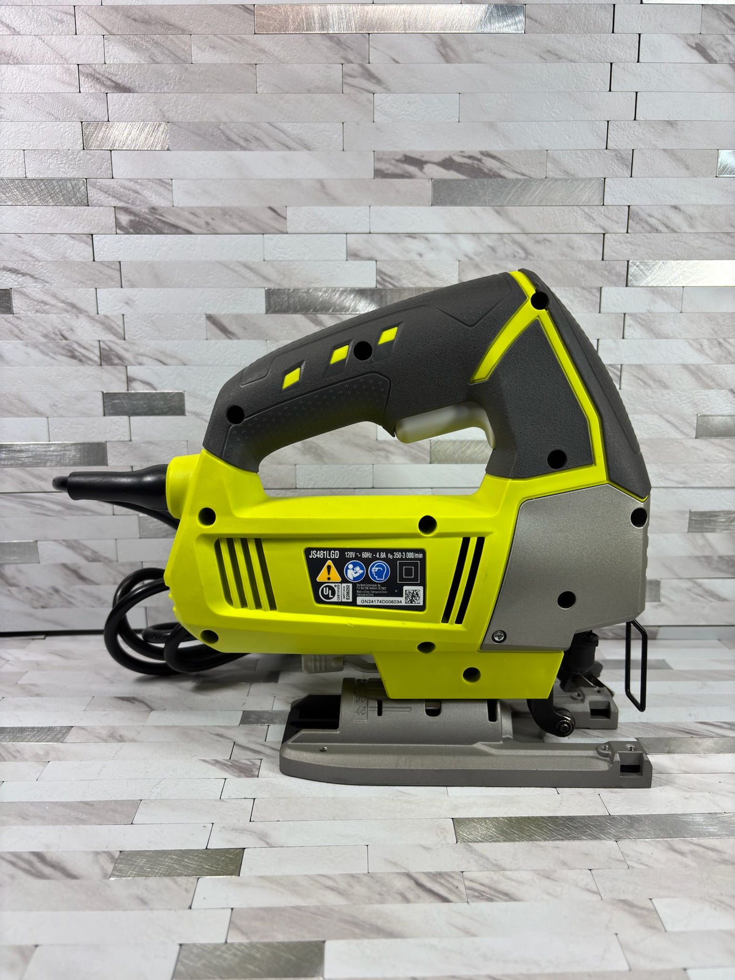 Ryobi 4.8 Amp Corded Variable Speed Orbital Jig Saw