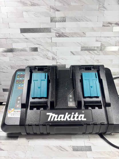 Makita 18V Lithium-Ion Dual Port Rapid Optimum Charger