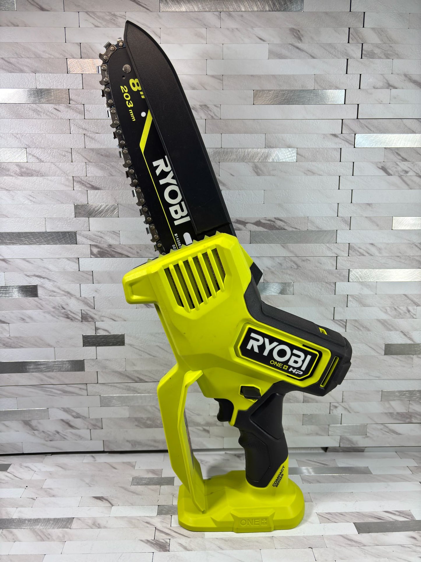 Ryobi ONE+ HP 18V Brushless 8 in. Battery Compact Pruning Mini Chainsaw (Tool Only)