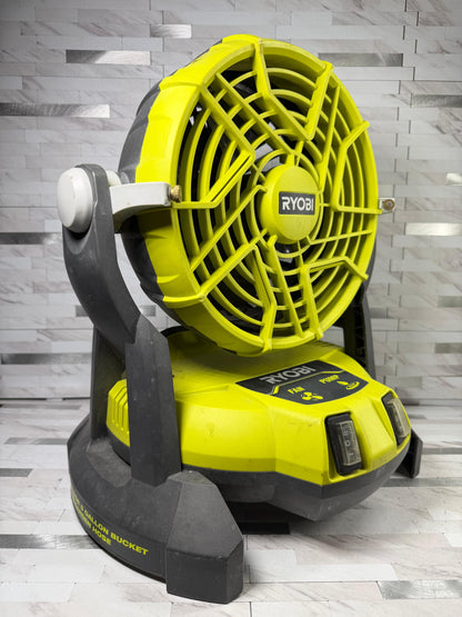 Ryobi ONE+ 18V Portable Bucket Top Misting Fan (Fan Only)