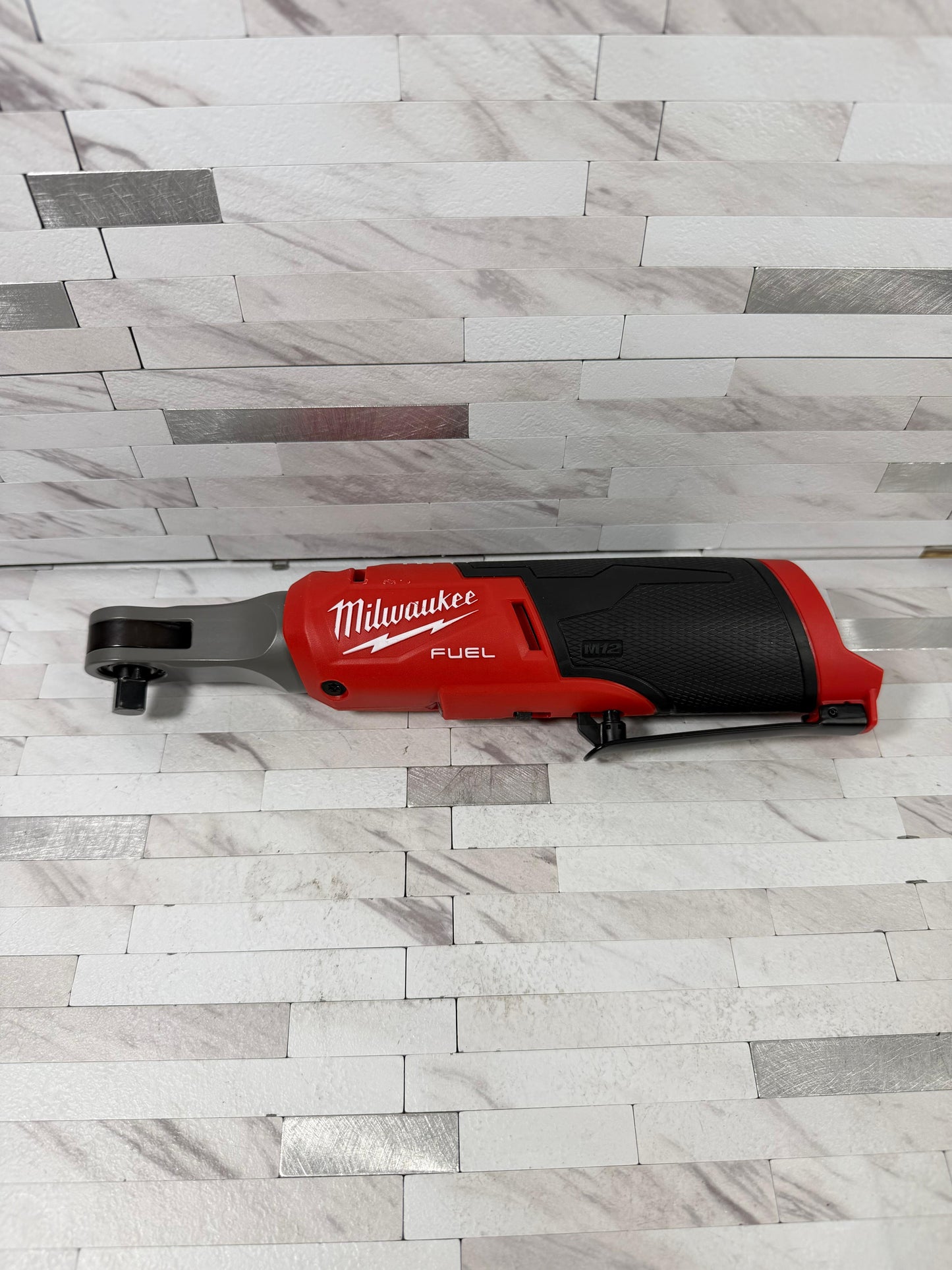 Milwaukee M12 FUEL 12-Volt Lithium-Ion Brushless Cordless High Speed 3/8 in. Ratchet (Tool-Only)