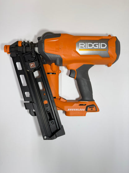 RIDGID 18V Brushless 21-Degree Framing Nailer (Tool Only)