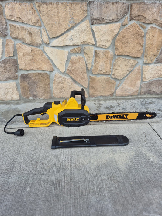 Dewalt 15 AMP 18in Corded Electric Chainsaw