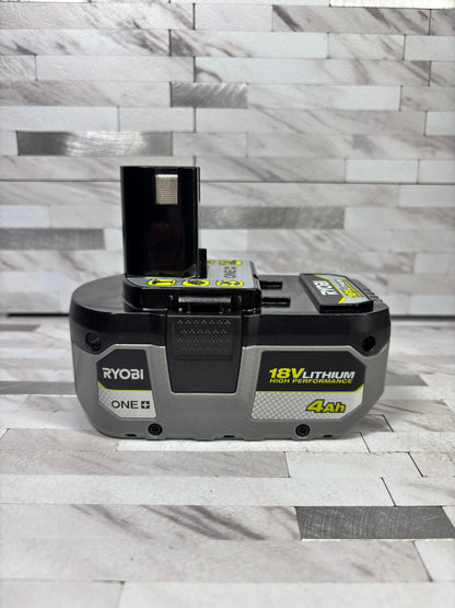 Ryobi ONE+ 18V 4.0 Ah Lithium-Ion HIGH PERFORMANCE Battery