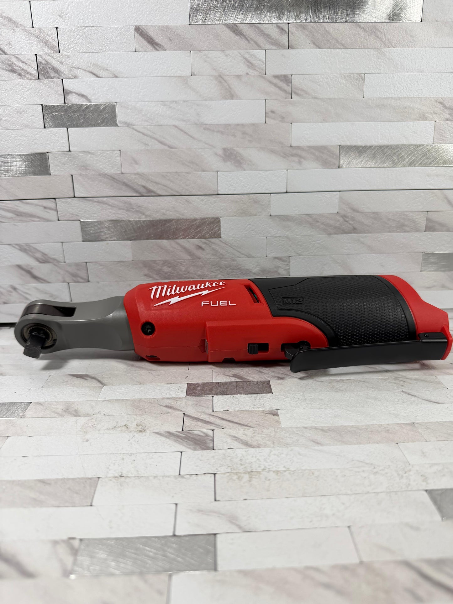 Milwaukee M12 FUEL 12-Volt Lithium-Ion Brushless Cordless High Speed 3/8 in. Ratchet (Tool-Only)
