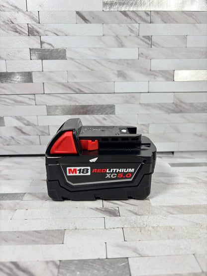 Milwaukee M18 18-Volt 5.0 Ah Lithium-Ion XC Extended Capacity Battery Pack