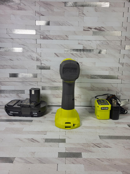 Ryobi ONE+ 18V Cordless 3/8 in. Drill/Driver Kit with 1.5 Ah Battery and Charger