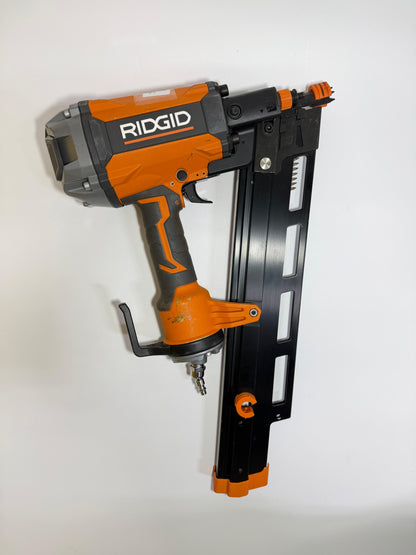 Ridgid Pneumatic 21-Degree 3-1/2 in. Round Head Framing Nailer (Tool Only)