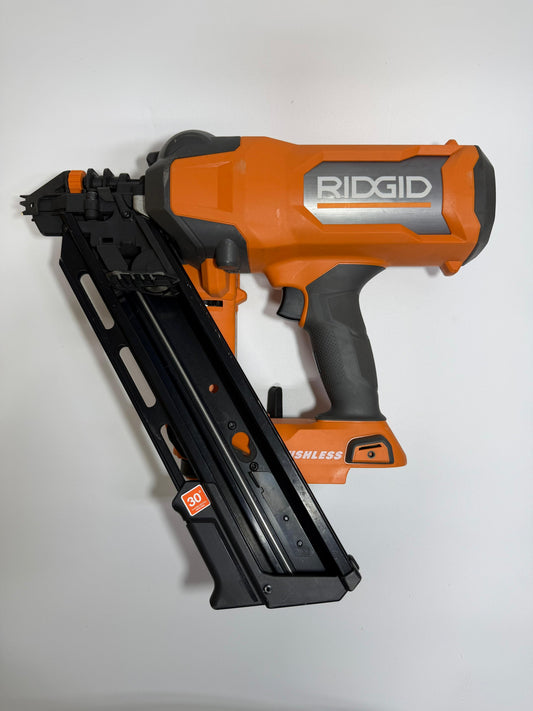 RIDGID 18V Brushless 30-Degree Framing Nailer (Tool Only)