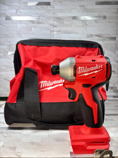 Milwaukee M18 18V Lithium-Ion Brushless Cordless 1/4 in. Compact Impact Driver (Tool Only)