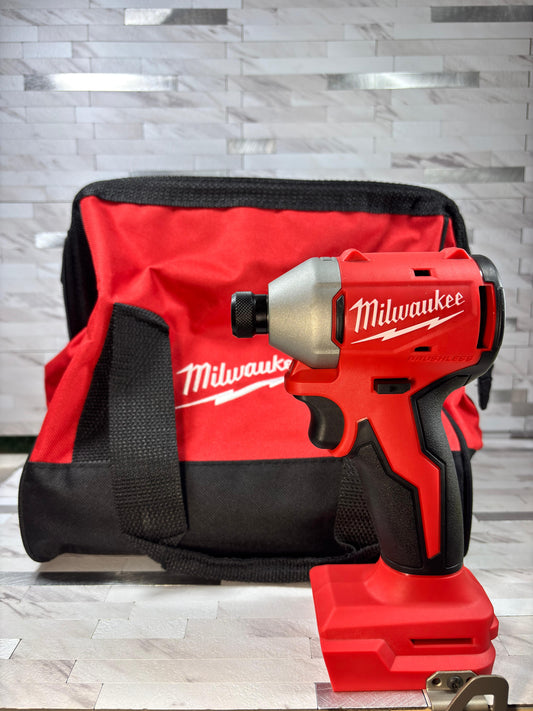 Milwaukee M18 18V Lithium-Ion Brushless Cordless 1/4 in. Compact Impact Driver (Tool Only)