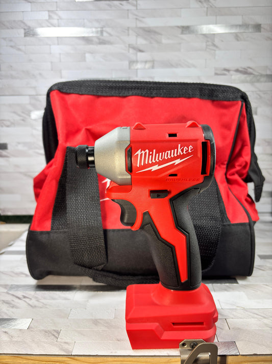 Milwaukee M18 18V Lithium-Ion Brushless Cordless 1/4 in. Compact Impact Driver (Tool Only)