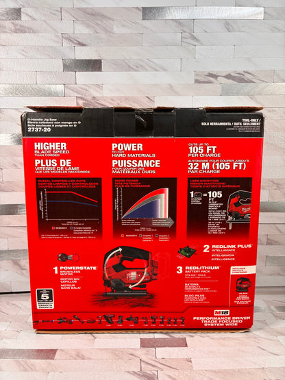 Milwaukee M18 FUEL 18V Lithium-Ion Brushless Cordless Jig Saw (Tool-Only)