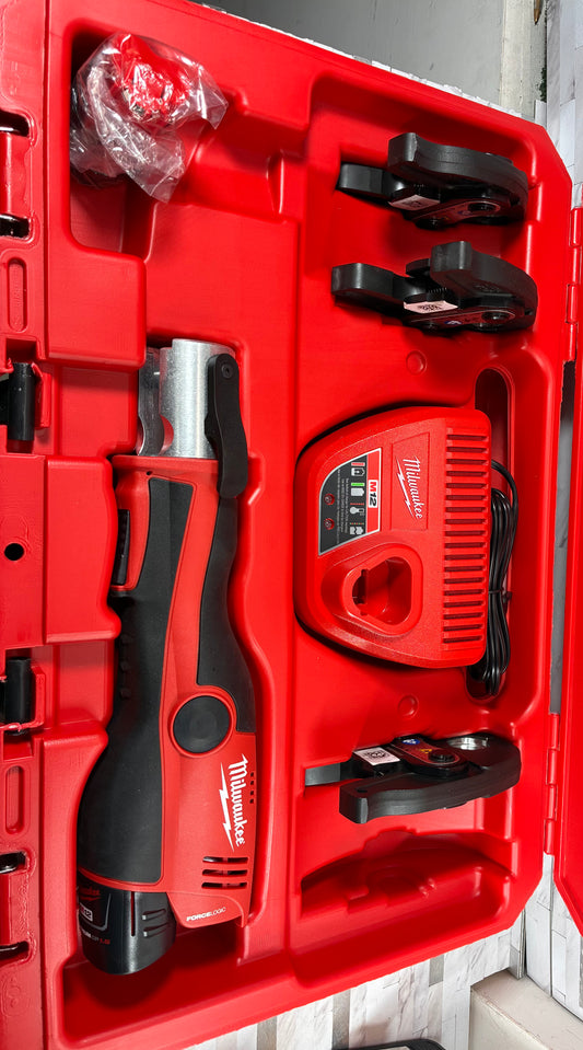 M12 12-Volt Lithium-Ion Force Logic Cordless Press Tool Kit