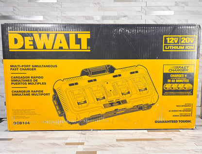 Dewalt 12V/20V/60V MAX 4-Port Lithium-Ion Battery Charger