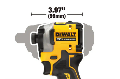 Dewalt Atomic 20V MAX Cordless Brushless Compact 1/4 in. Impact Driver (Tool Only)