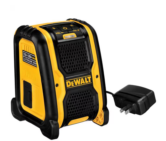 Dewalt 20V/12V Max Bluetooth Speaker