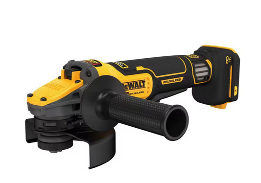 Dewalt 20V Cordless Brushless 4-1/2 in. - 5 in. Variable Speed Angle Grinder with FLEXVOLT Advantage (Tool-Only)