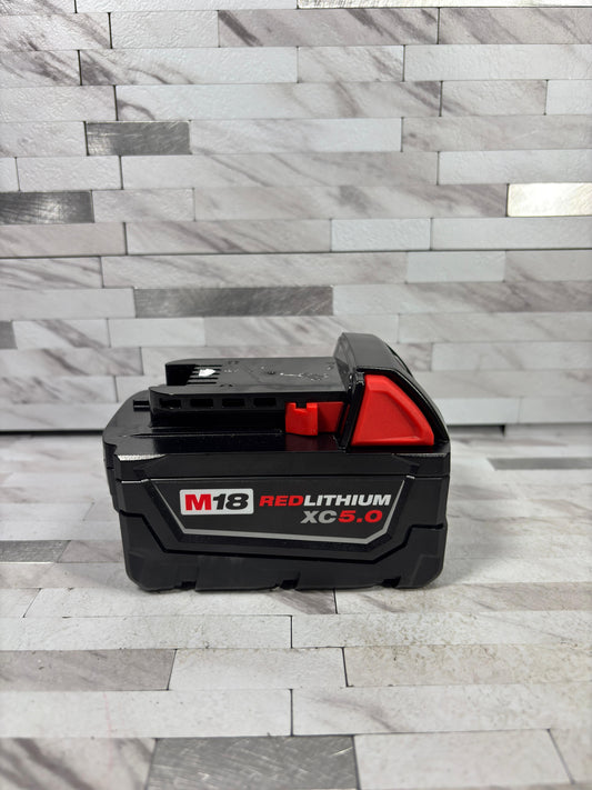 Milwaukee M18 18-Volt 5.0 Ah Lithium-Ion XC Extended Capacity Battery Pack