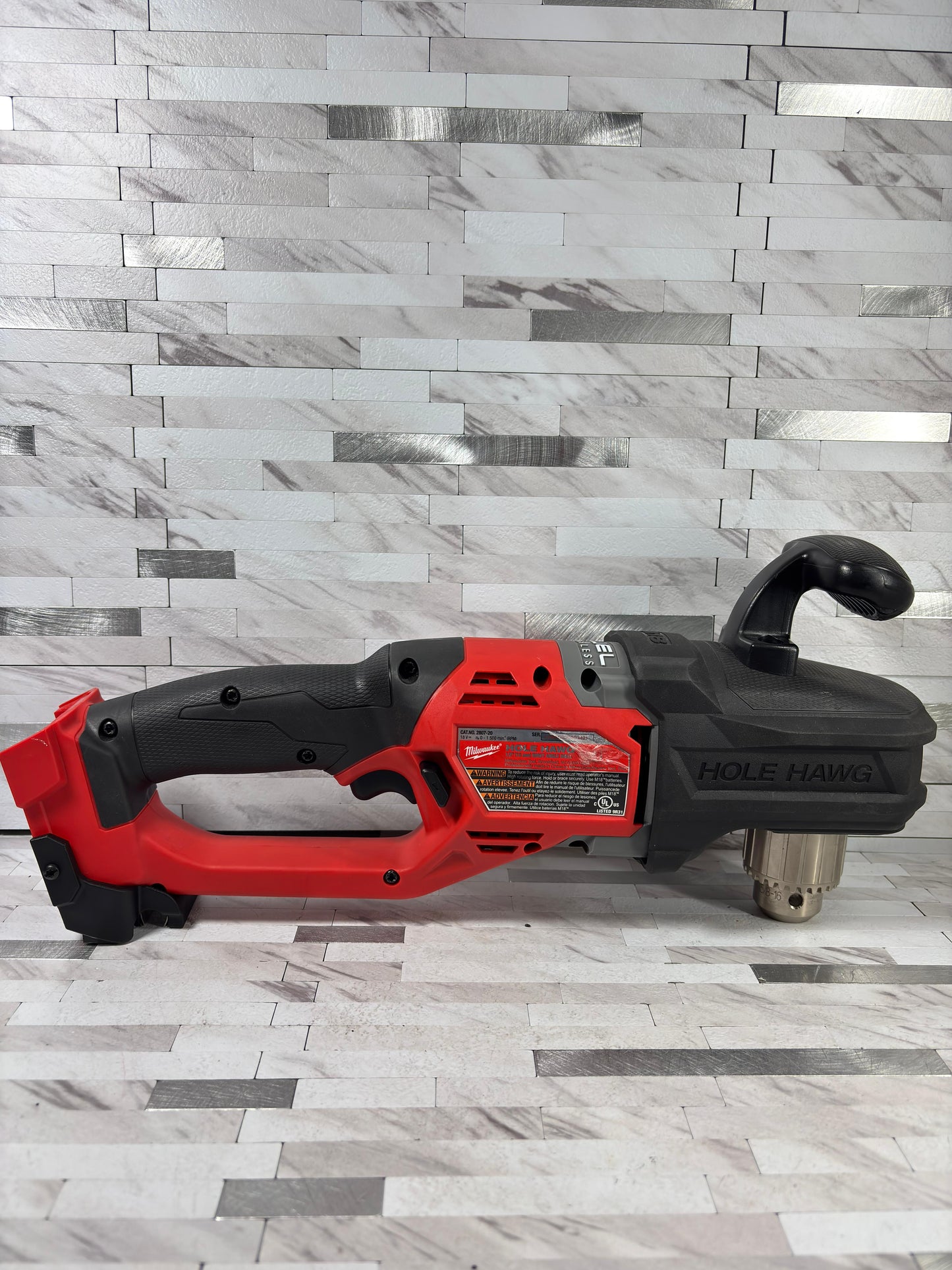 Milwaukee M18 FUEL GEN II 18V Lithium-Ion Brushless Cordless 1/2 in. Hole Hawg Right Angle Drill (Tool-Only)