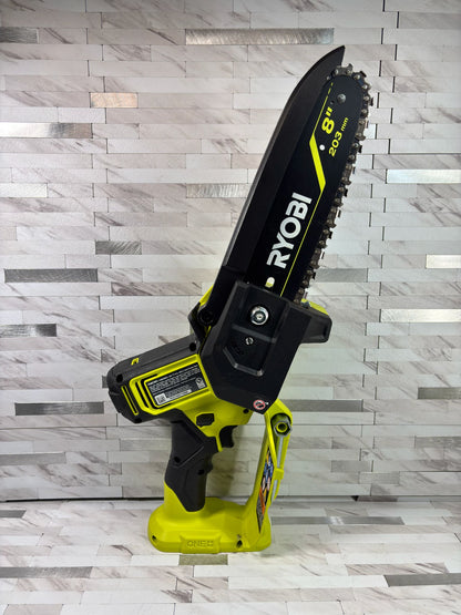 Ryobi ONE+ HP 18V Brushless 8 in. Battery Compact Pruning Mini Chainsaw (Tool Only)