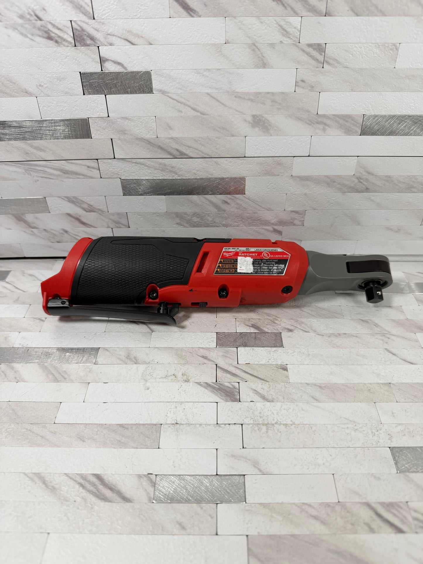 Milwaukee M12 FUEL 12-Volt Lithium-Ion Brushless Cordless High Speed 3/8 in. Ratchet (Tool-Only)