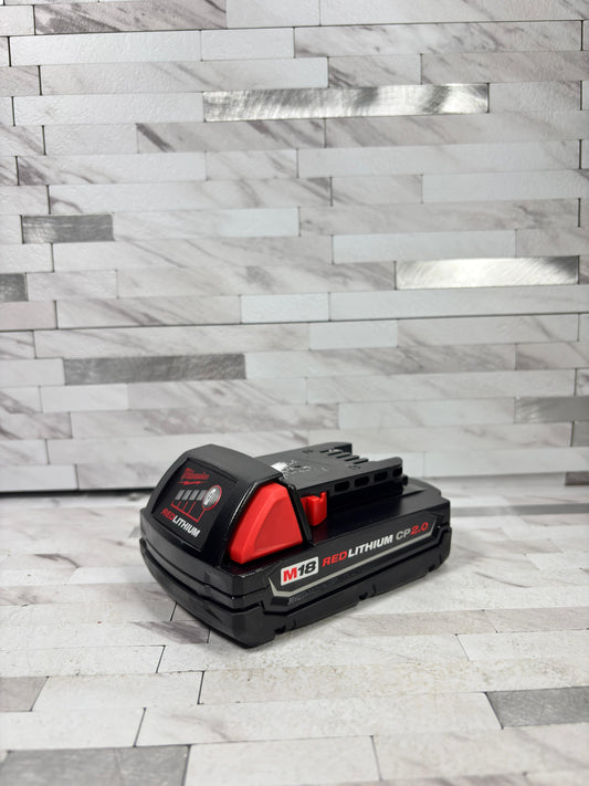 Milwaukee M18 18-Volt 2.0 Ah Lithium-Ion Compact Battery