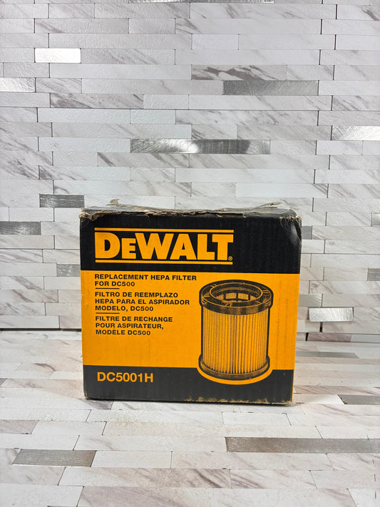 Dewalt HEPA Replacement Filter for DC500 Wet/Dry Vacuum