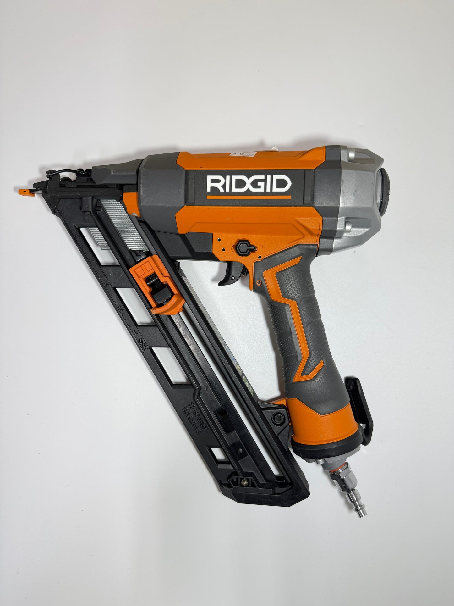 Ridgid 15-Gauge Angled Finish Nailer(Tool Only)