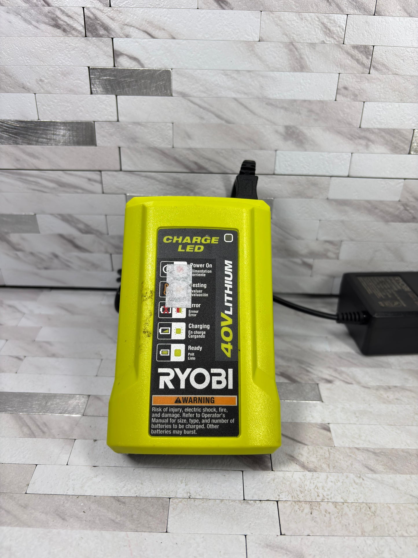 Ryobi 40V Lithium-Ion Charger