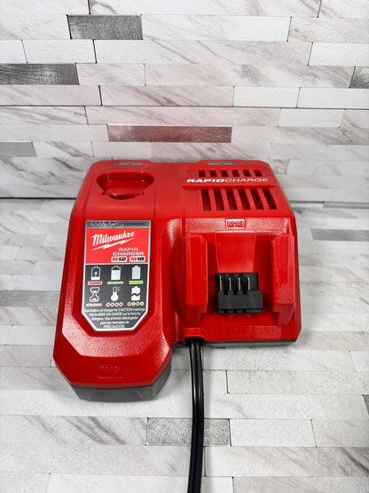 Milwaukee M12 and M18 12-Volt/18-Volt Lithium-Ion Multi-Voltage Rapid Battery Charger