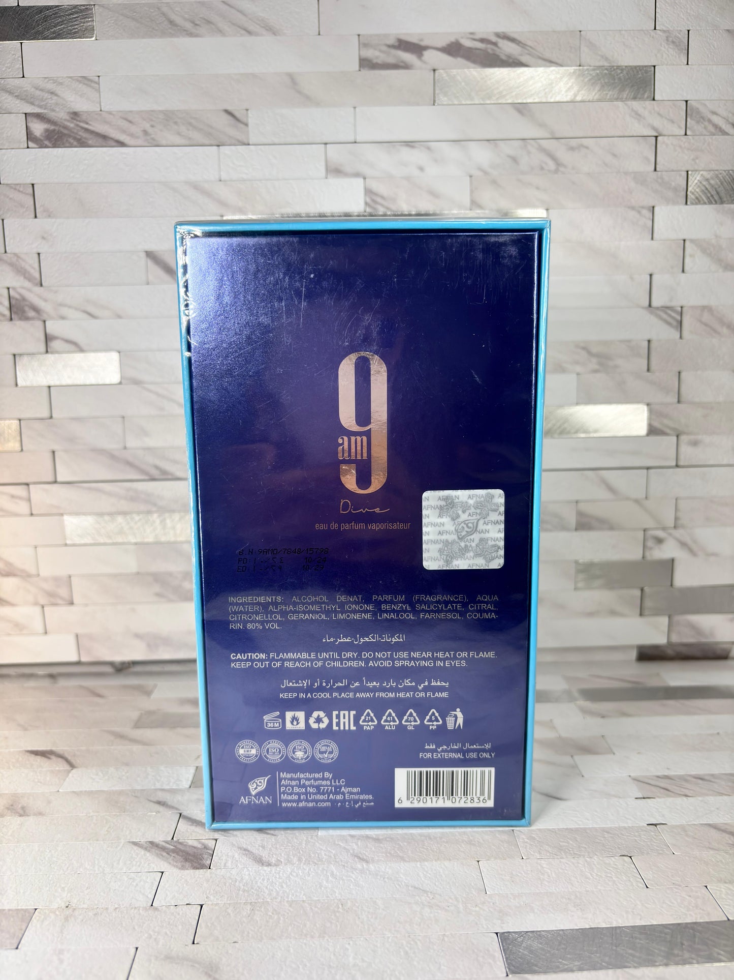 Afnan 9AM Dive Eau de Parfum